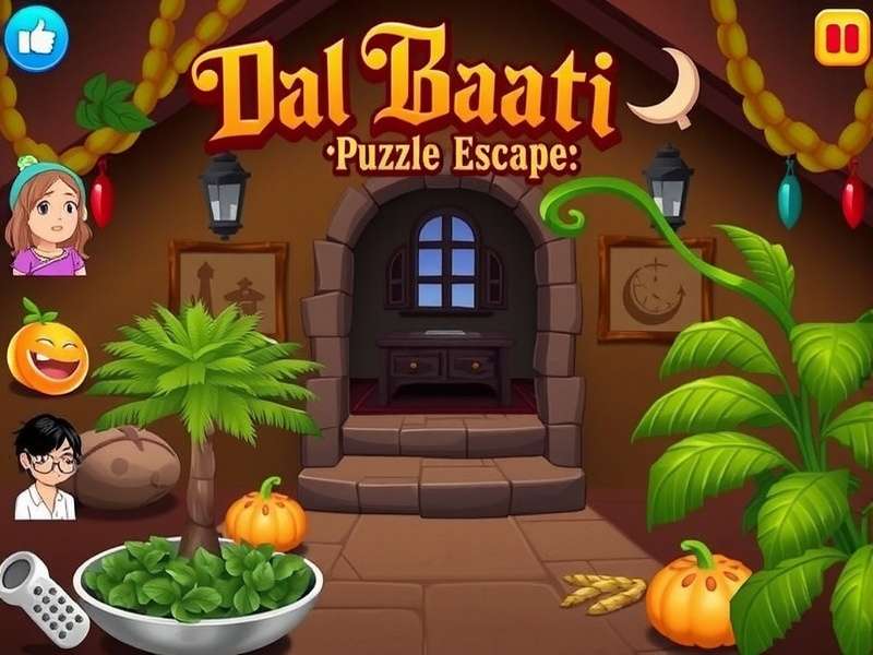Dal Baati Puzzle Escape Gameplay Mechanics